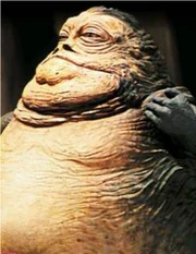 Jabba under et Podrace.