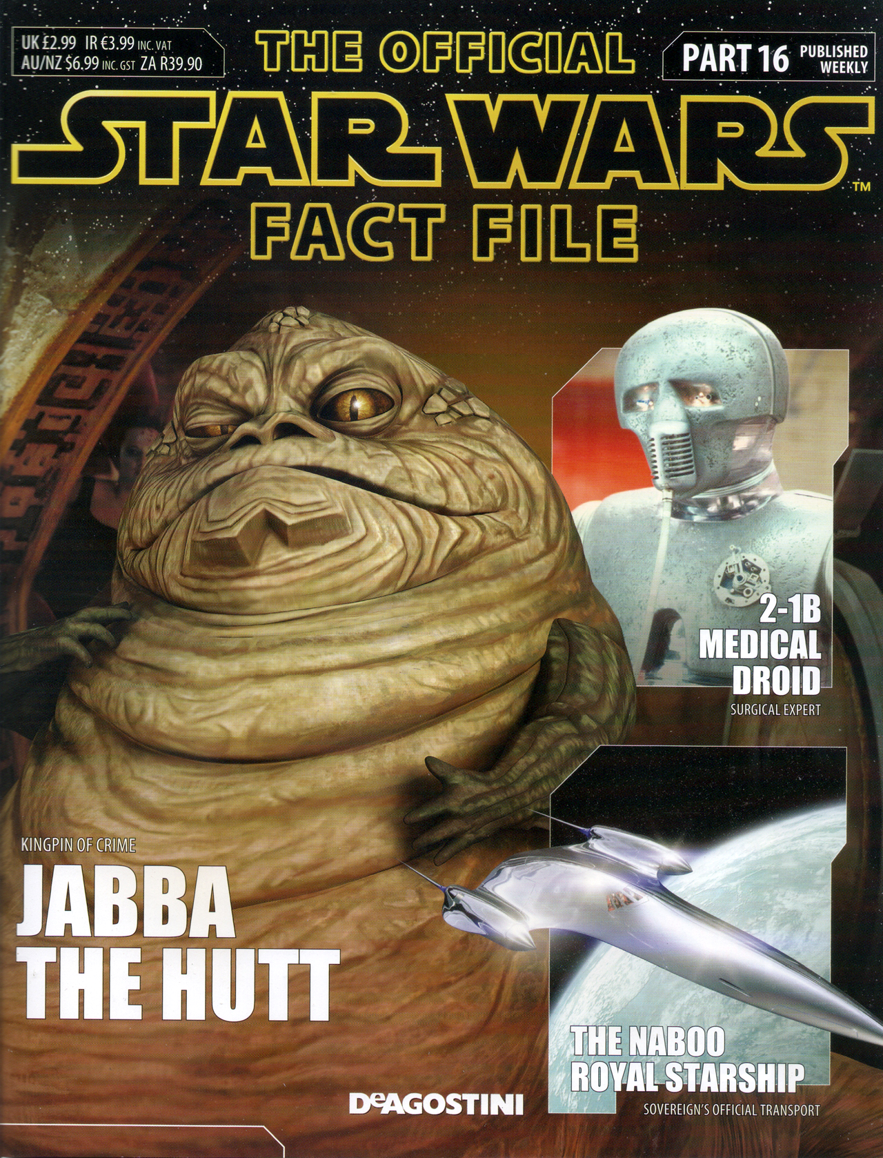 The Official Star Wars Fact File Part 16 appearance in Common Appearance