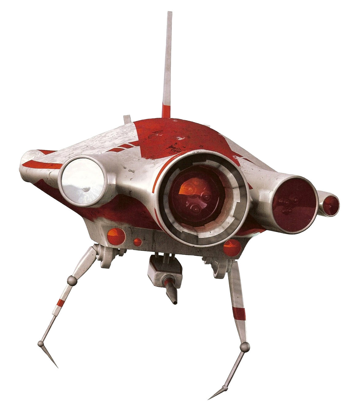 Prowler 1000 exploration droid appearance in Common Appearance