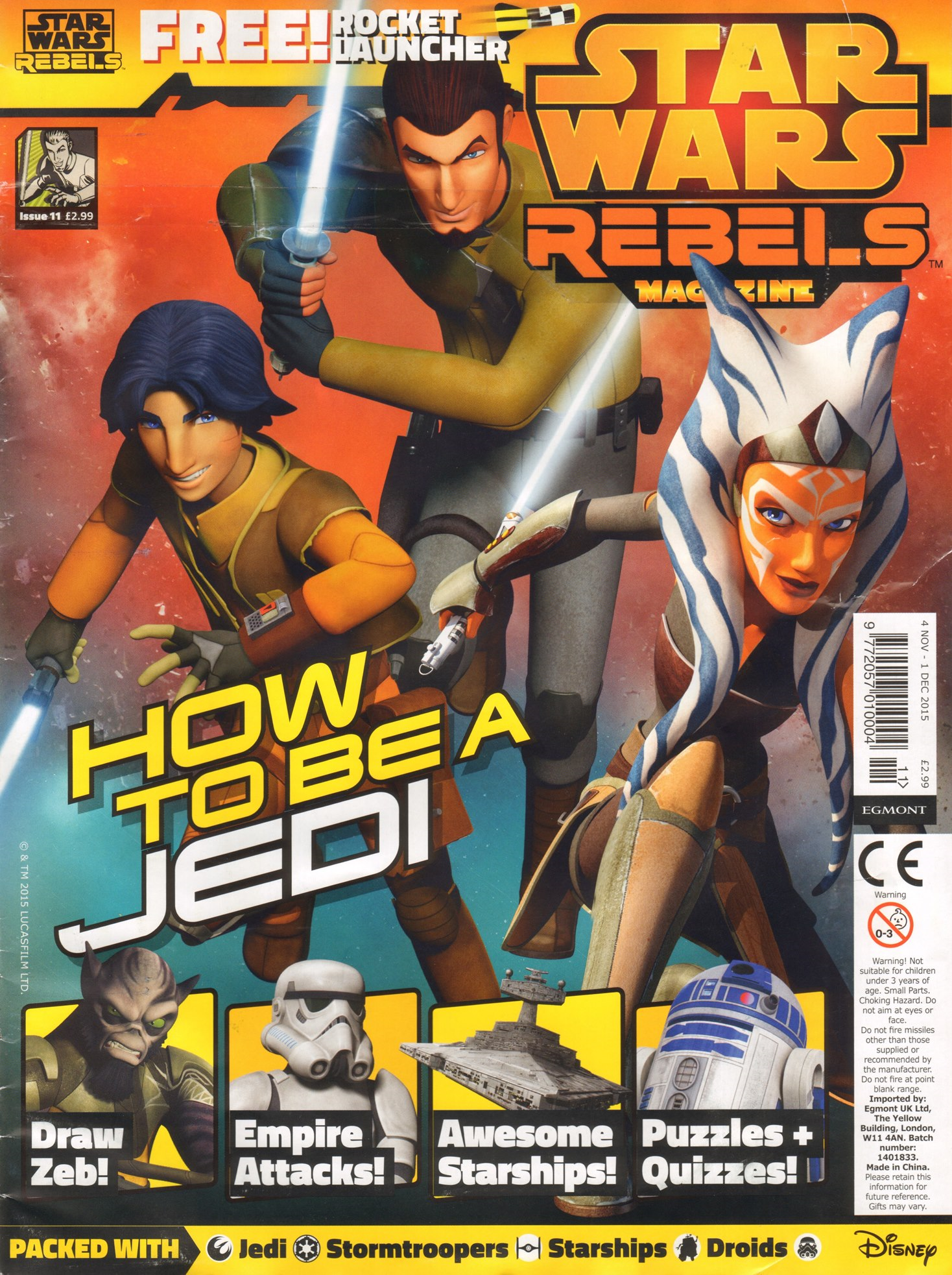 Star Wars Rebels Magazine 11 appearance in Common Appearance