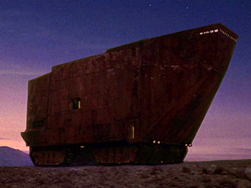 スターウォーズ/ JAWA SANDCRAWLER Puzzle Seria Premium: Sandcrawler Jawa z Gwiezdnych Wojen