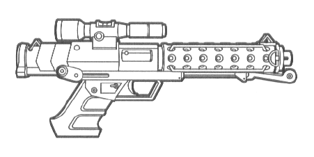 T-6 heavy blaster pistol appearance in Common Appearance