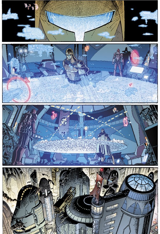 Cassus Fett and the Jedi Tower in issue #23