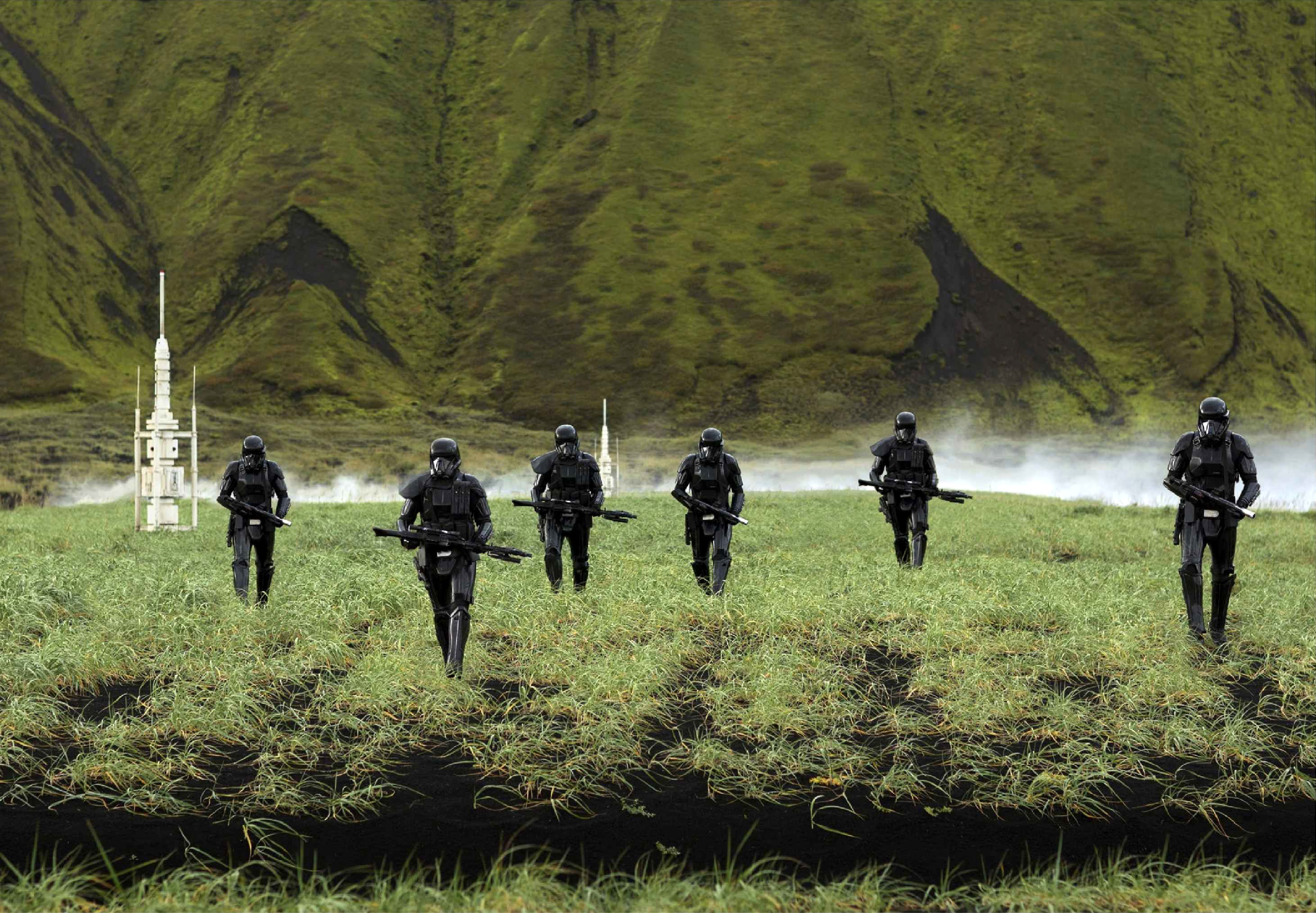 Death troopers at the Erso homestead