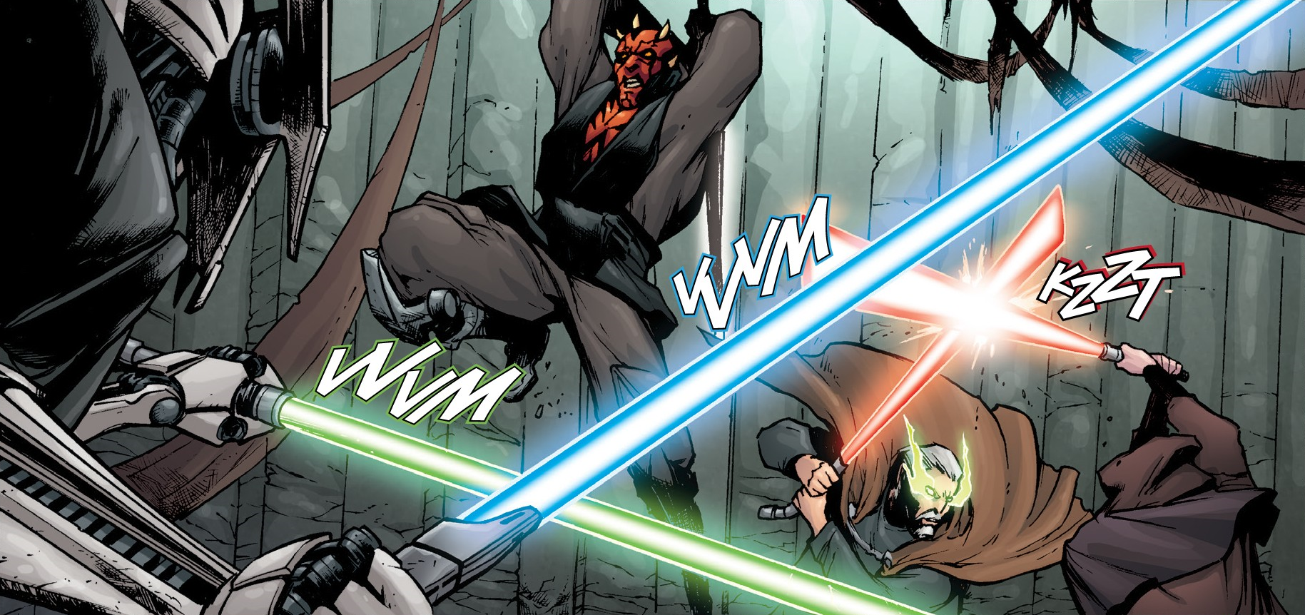 Grievous was capable of facing off against not only Jedi members but also some of the most formidable foes, such as Maul.