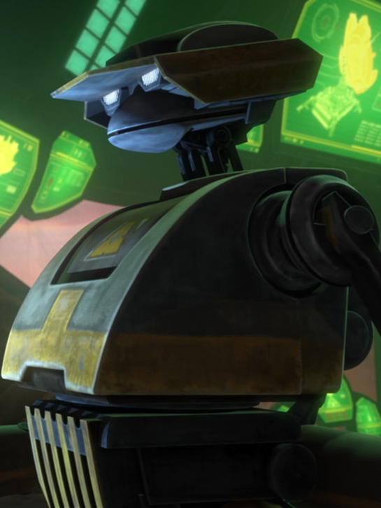 Unidentified T-series military strategic analysis and tactics droid  (Anaxes) appearance in Common Appearance