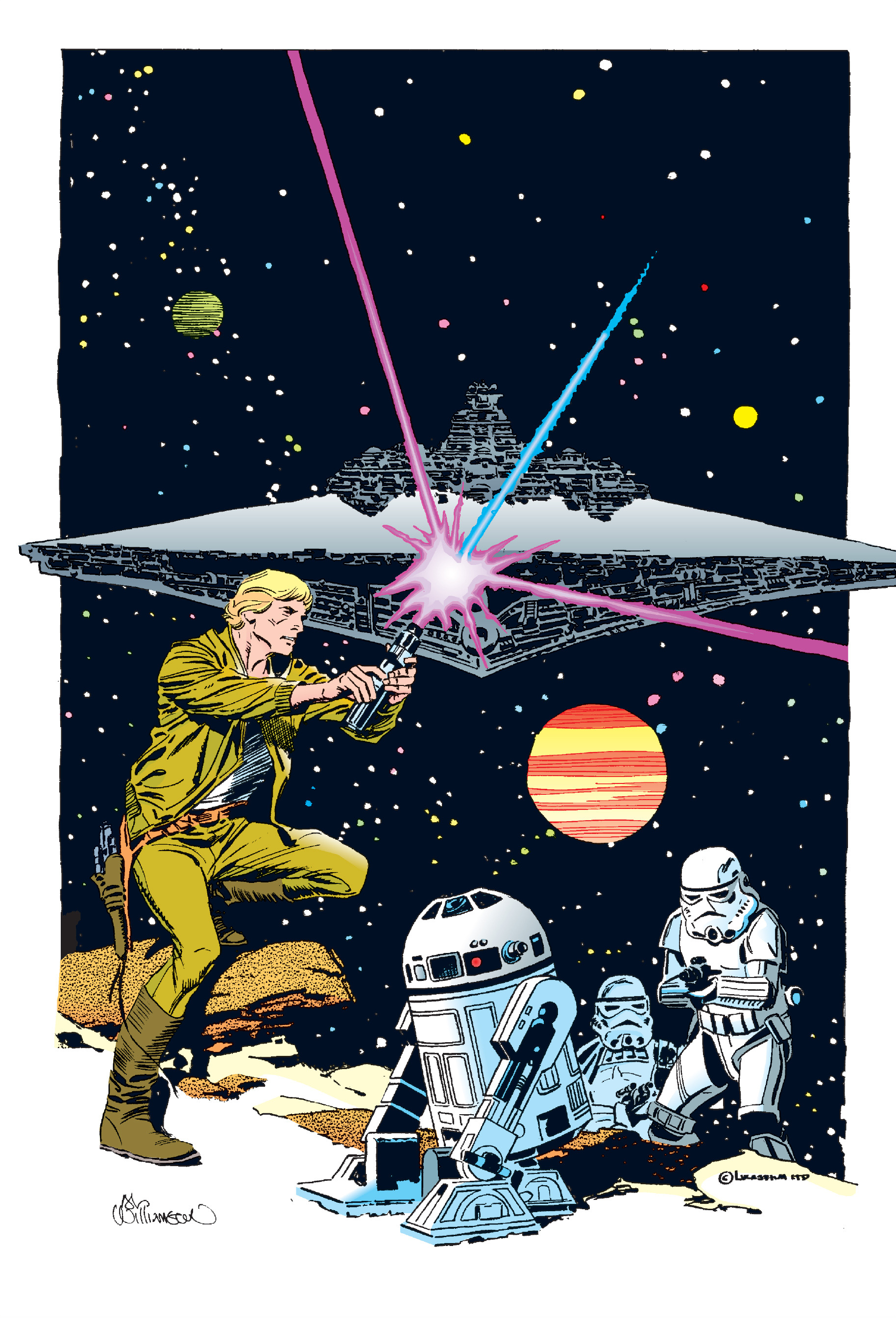 Classic Star Wars appearance 