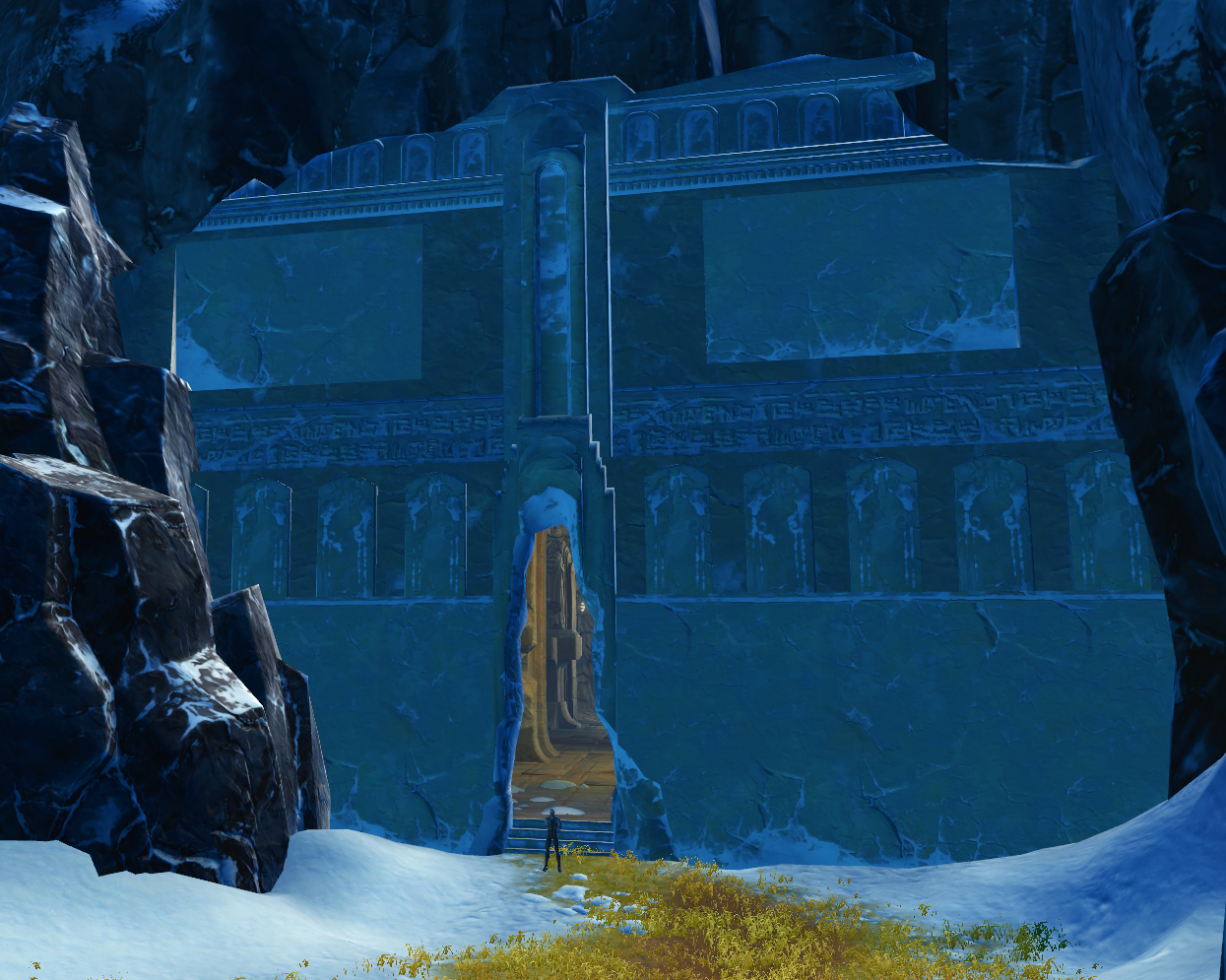 Jedi ruins appearance 