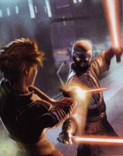 Mira once fought a Sith assassin