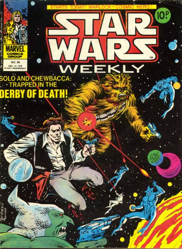 Star Wars Weekly 45 appearance in Common Appearance