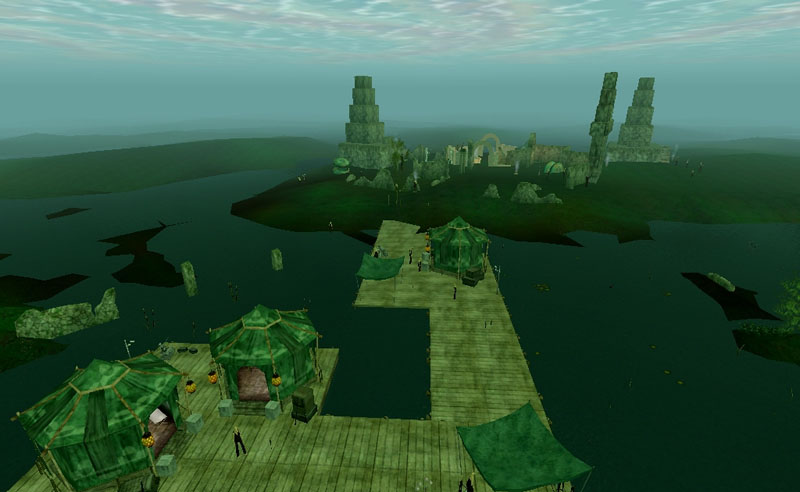 Gungan Swamp Town appearance 