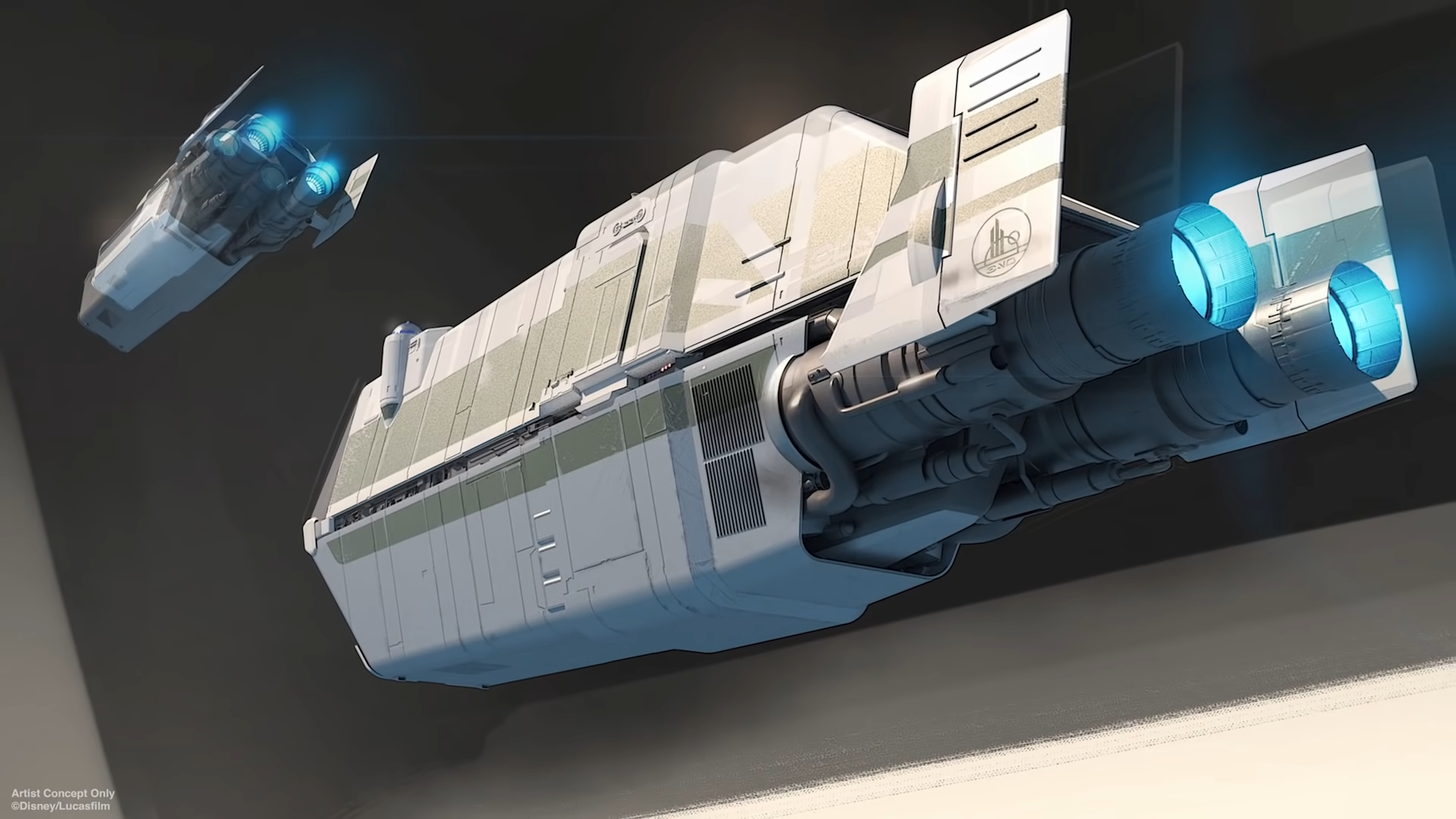 Black Spire Outpost transport appearance in Common Appearance