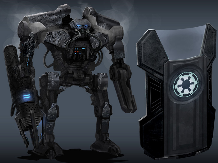 Carbonite war droid appearance in Common Appearance