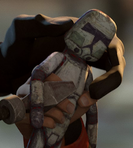 Clone trooper doll appearance 