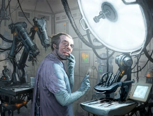 Doctor Evazan prepares to operate.