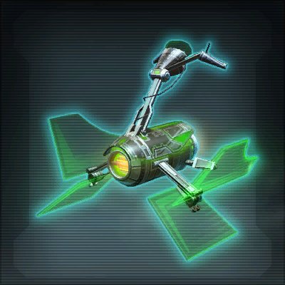 Emerald (hoverbike) appearance 