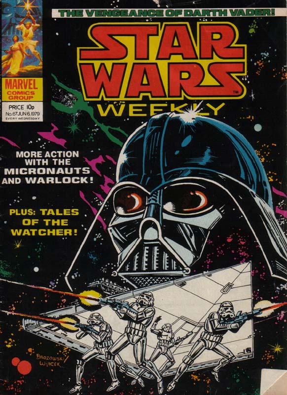 Star Wars Weekly 67 appearance in Common Appearance