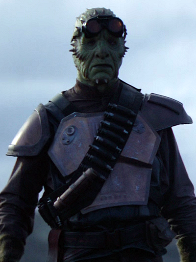 Unidentified Nikto bounty hunter appearance 