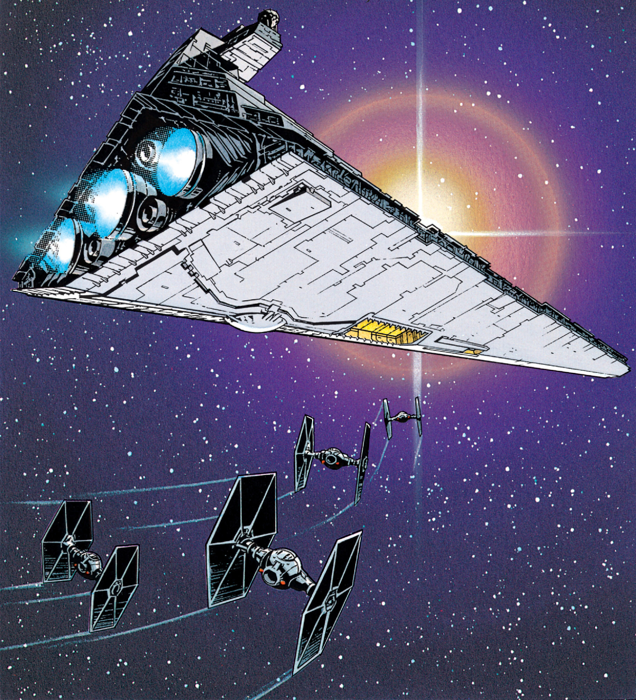 The Imperial II-class Star Destroyer Chimaera, which Captain Calo Drusan commanded.