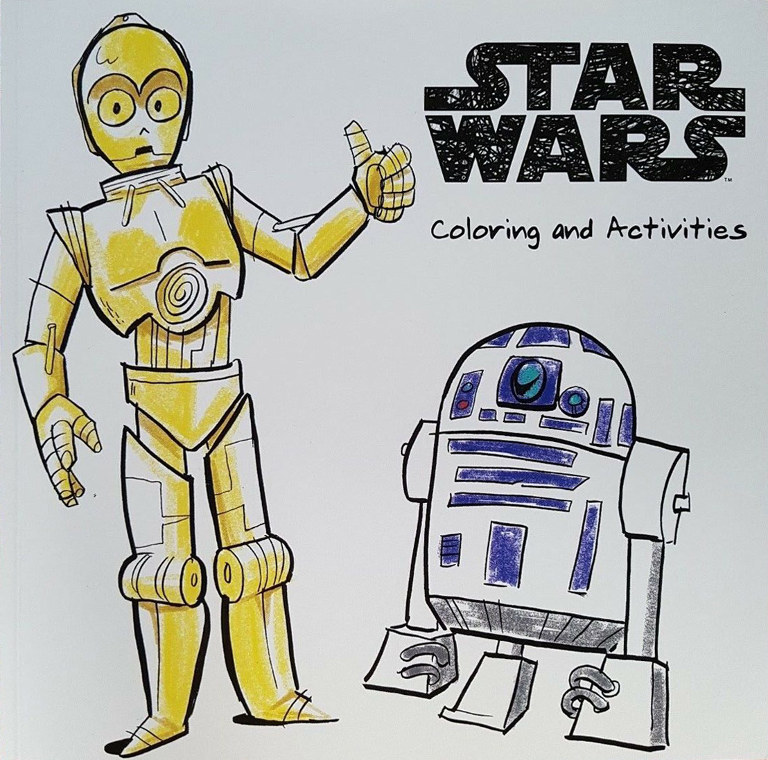 Star wars doodle activity book store