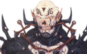 A Yuuzhan Vong's face