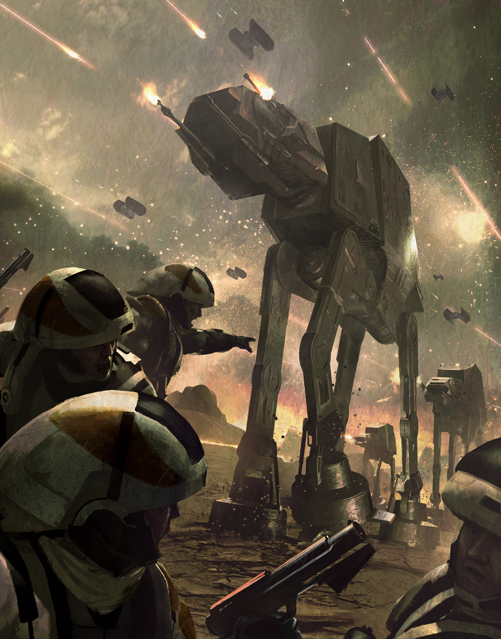 The Imperial Army participated in the Galactic Civil War.