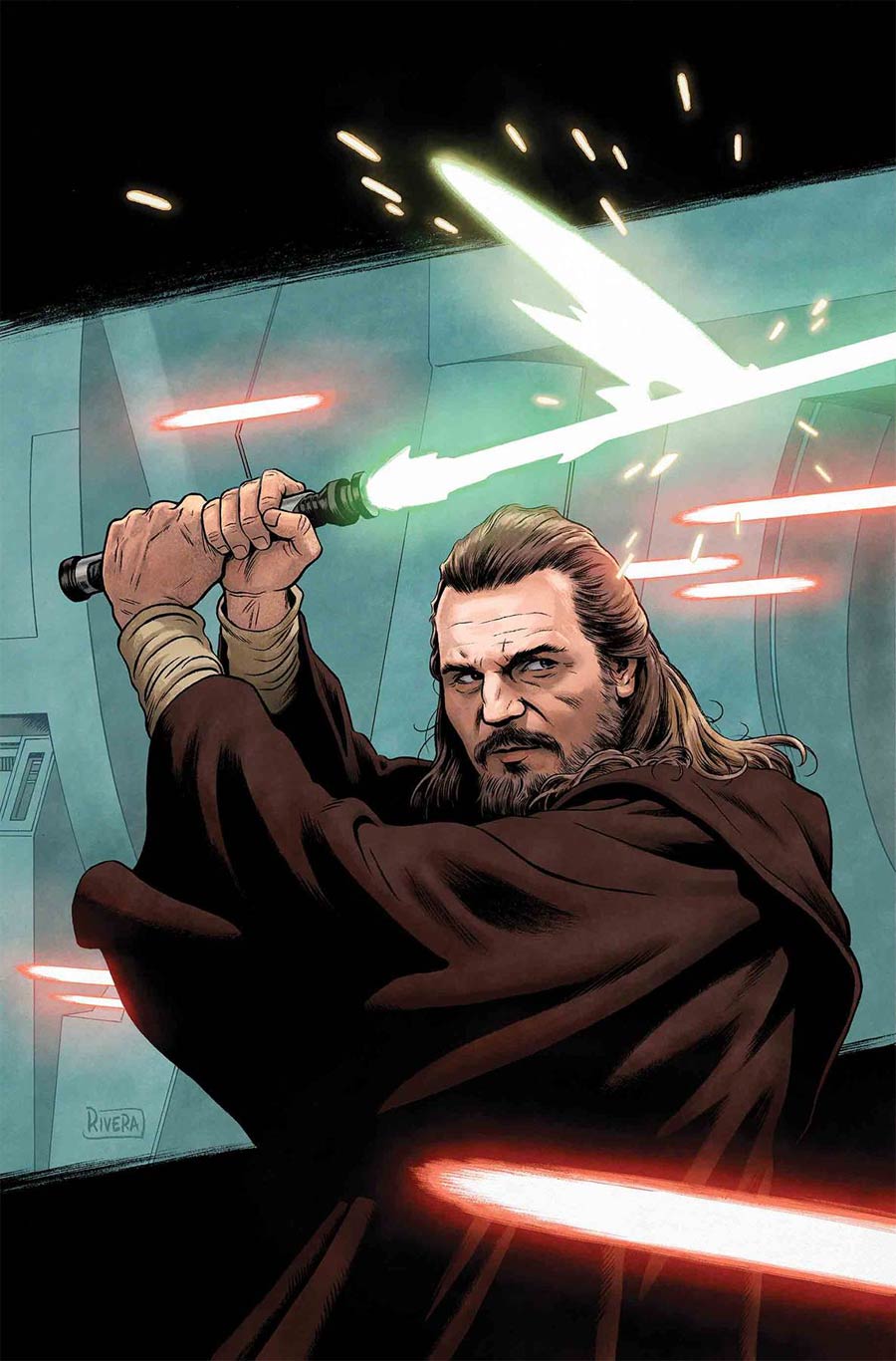 As a Padawan, Qui-Gon Jinn (pictured) believed that a prophecy of the Sith might have referred to Darth Wrend.