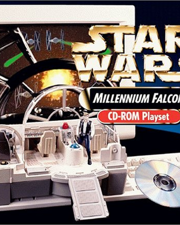 Star Wars Millennium Falcon Cd Rom Playset Wookieepedia Fandom Star Wars Millennium Falcon Cd Rom Playset Wookieepedia Fandom