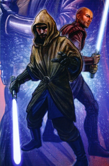 Revan and Malak during the war