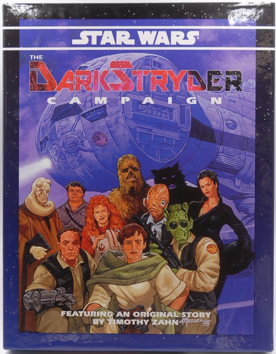 The cover of The DarkStryder Campaign.