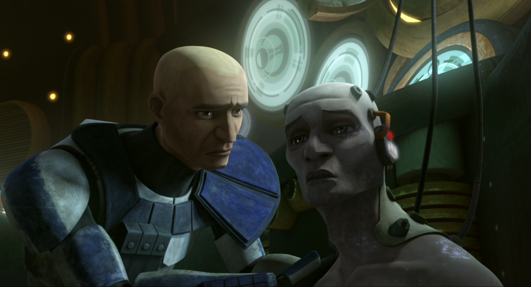 Echo was kept in stasis and became an unwitting pawn for the Separatists, feeding them Republic strategies up until his rescue by Rex.