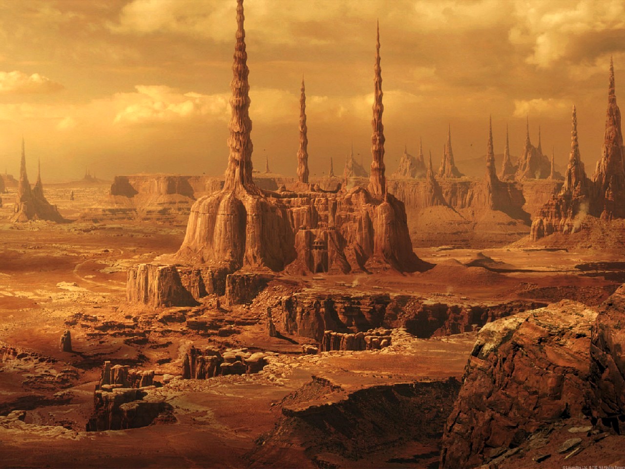 star wars ii attack of the clones castle