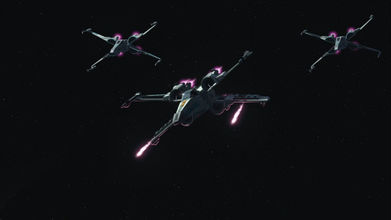 As part of the Resistance's Jade Squadron, Norath Kev flew a T-70 X-wing starfighter.