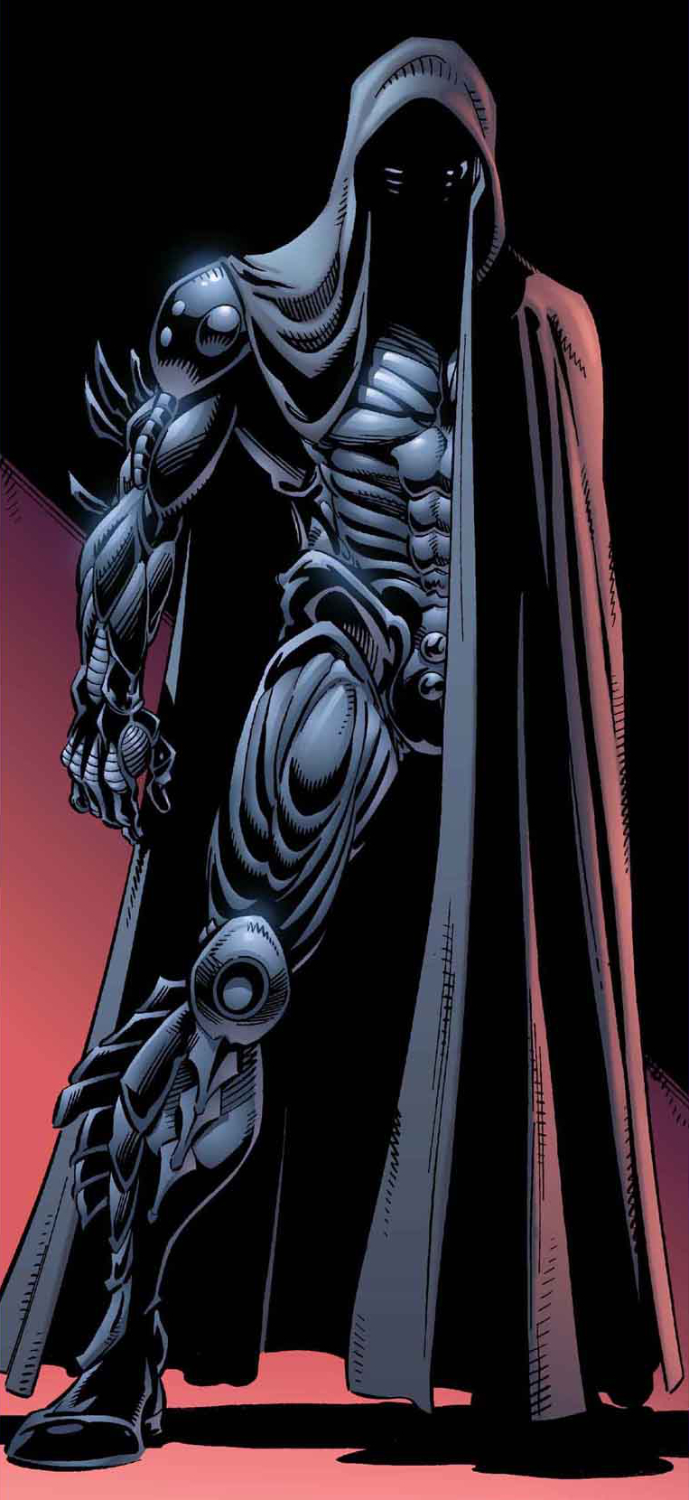 Nom Anor, a vanguard of the Yuuzhan Vong, concealed his true identity to hire Goran Beviin.