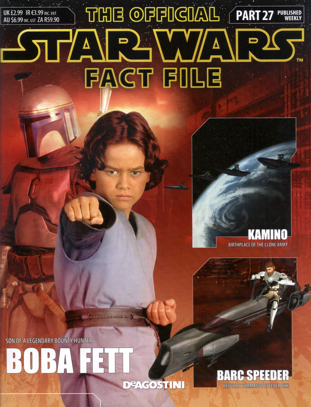 The Official Star Wars Fact File Part 27 appearance in Common Appearance