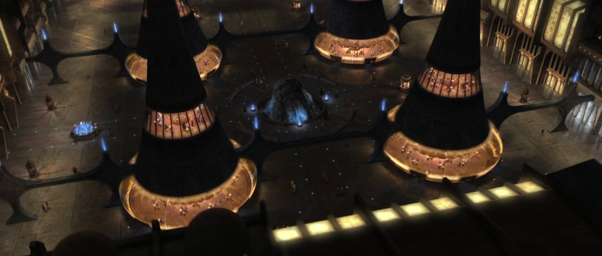 Monument Plaza during the Clone Wars