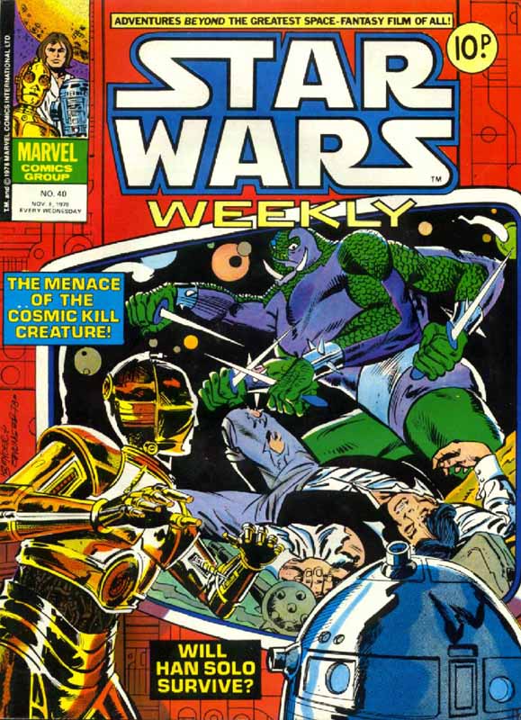 Star Wars Weekly 40 appearance in Common Appearance