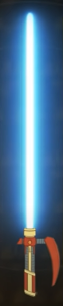 Sskeer's lightsaber