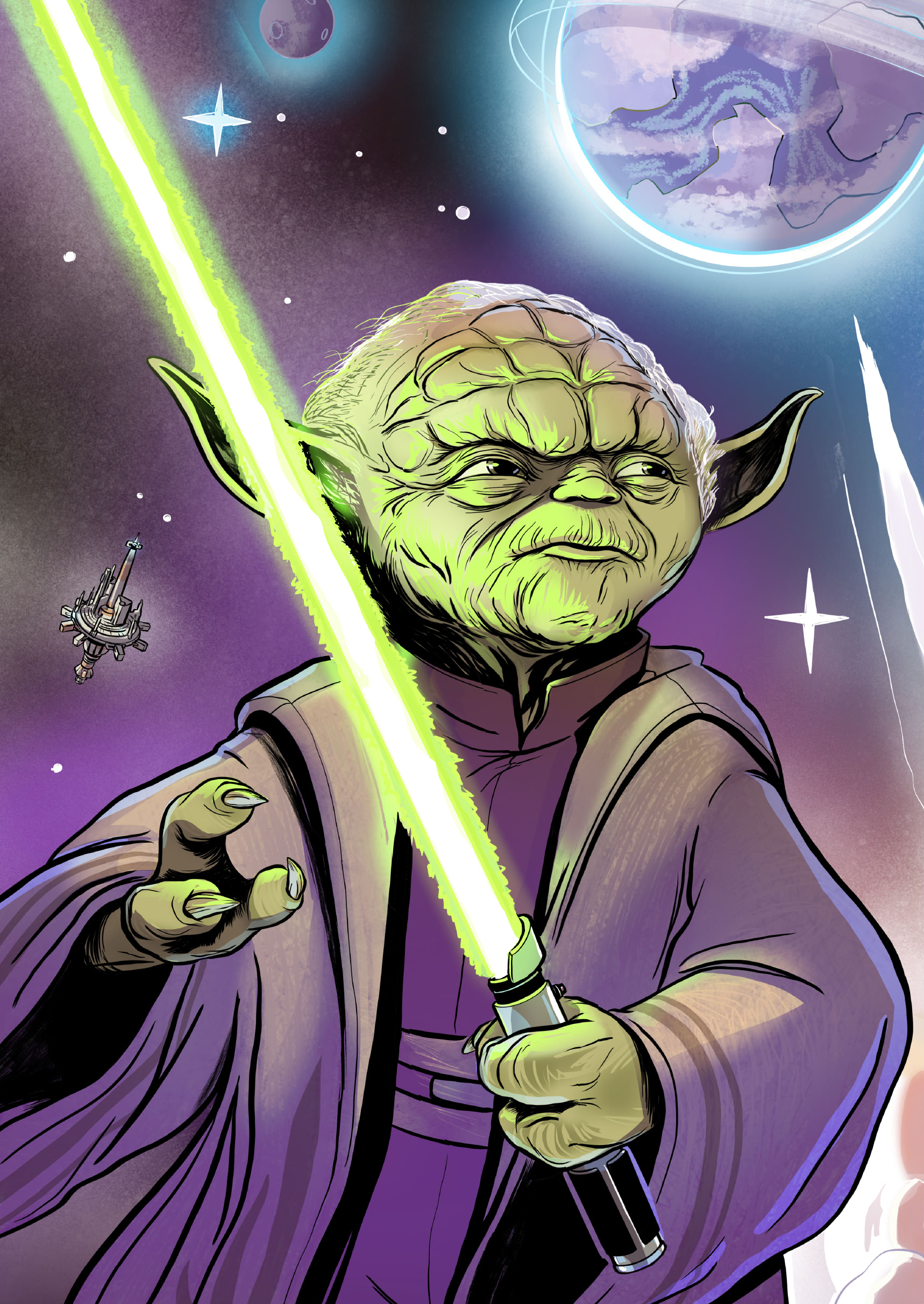 Yoda held the title of Grand Master of the Jedi Order since the days of the High Republic Era.