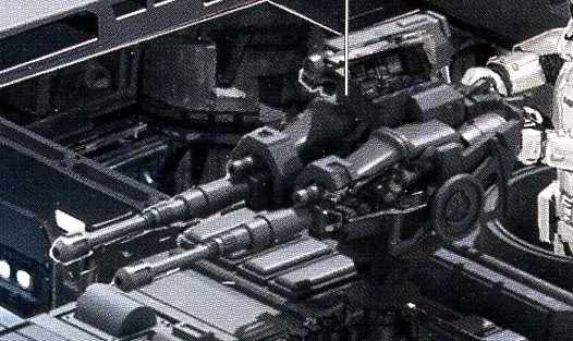 F-Z0 antipersonnel blaster cannon appearance in Common Appearance