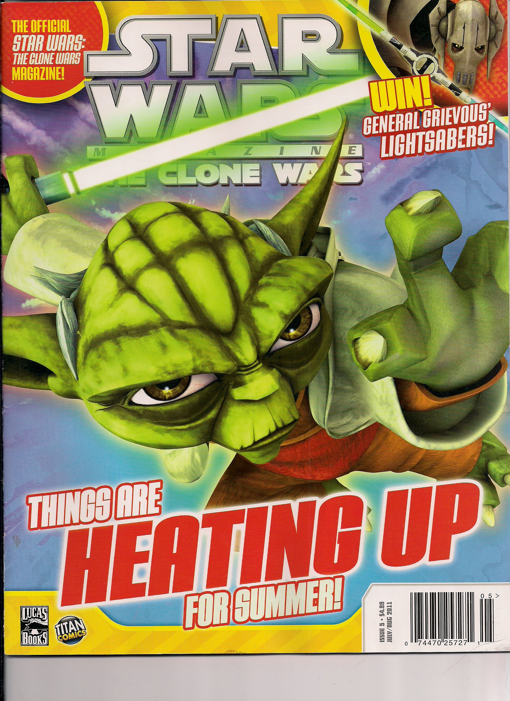 Star Wars: The Clone Wars Magazine 5 appearance in Common Appearance