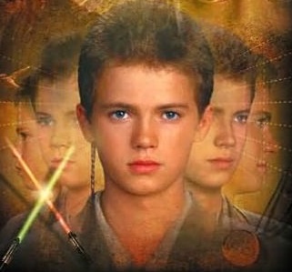 13-year-old Anakin Skywalker