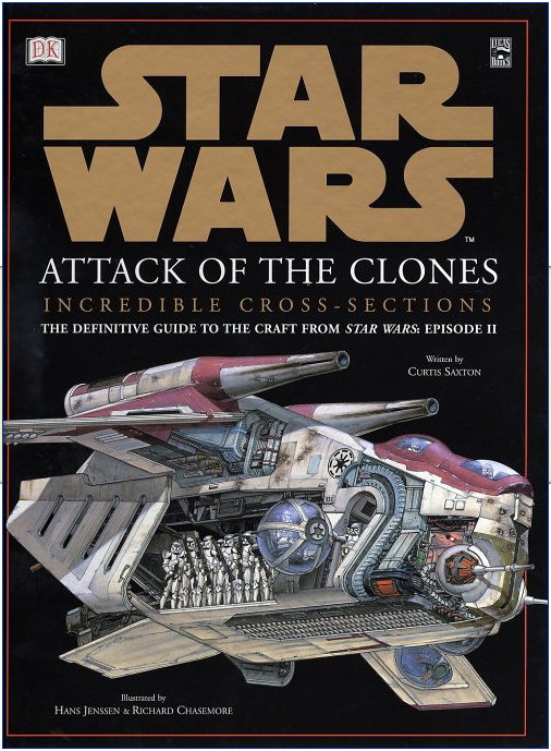 Star Wars: Attack of the Clones Incredible Cross-Sections appearance in Common Appearance