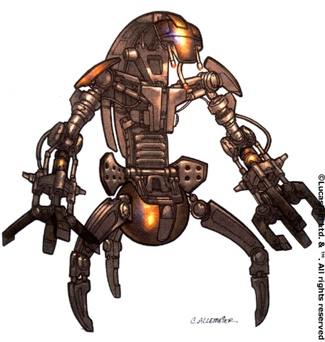 Grapple droideka appearance in Common Appearance