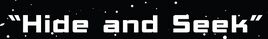 HideandSeek