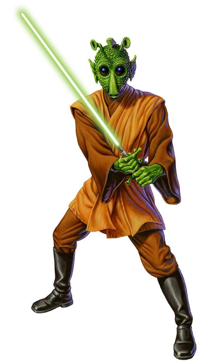 Unidentified Rodian Jedi  (Petranaki arena) appearance in Common Appearance