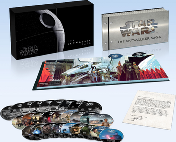 Star wars complete box set blu hot sale ray