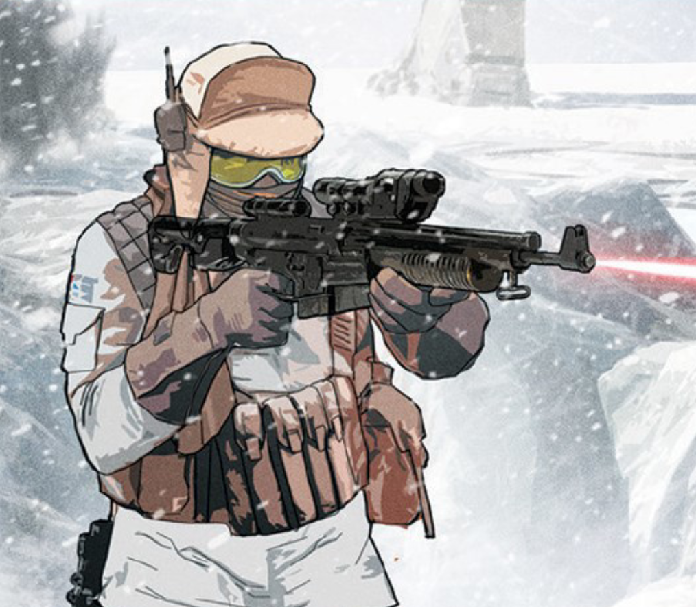 A Cold-weather Soldier active in the Battle of Hoth