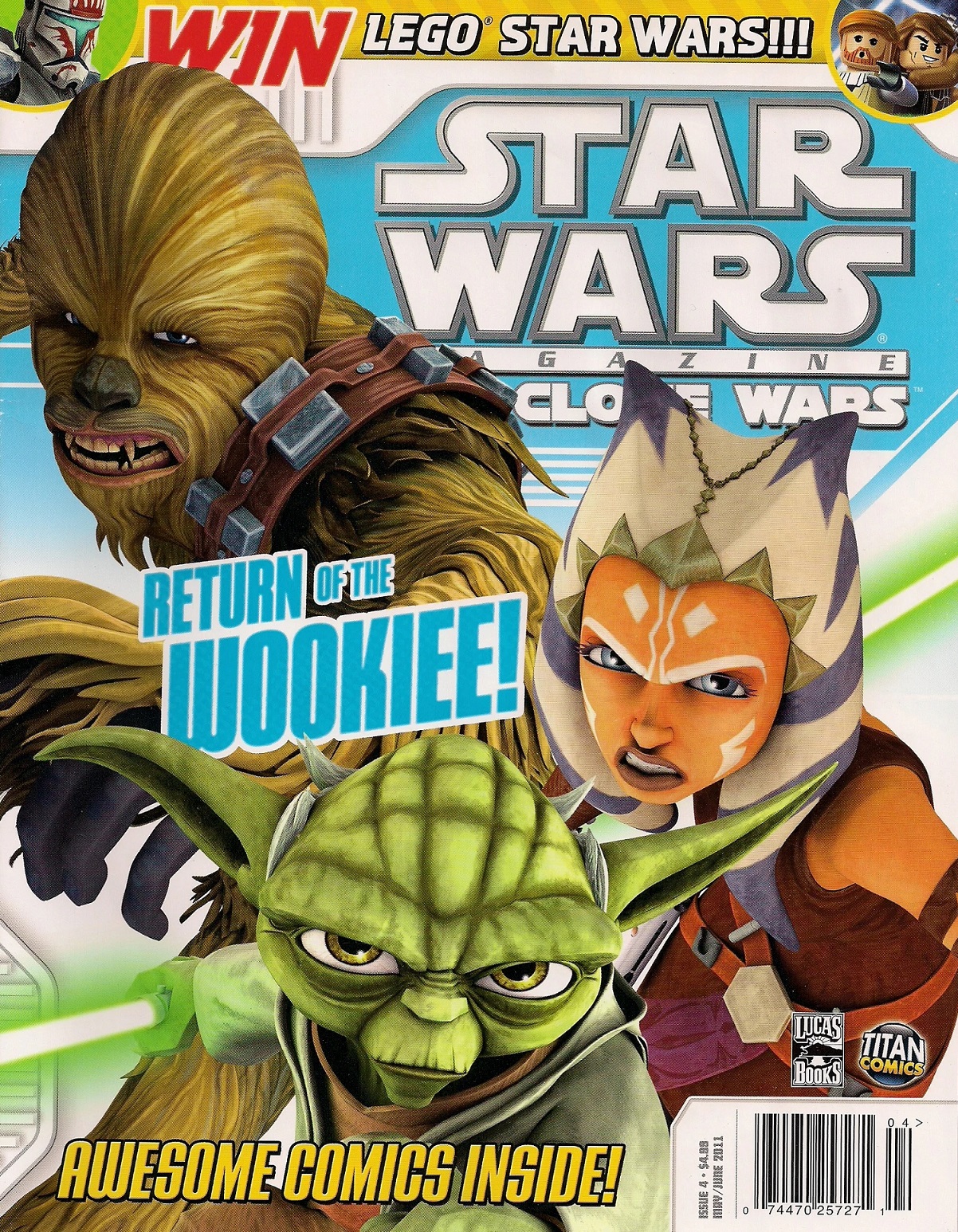 Star Wars: The Clone Wars Magazine 4 appearance in Common Appearance