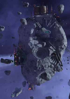 Hauler's Keep, a space station in Wild Space which was run by the League